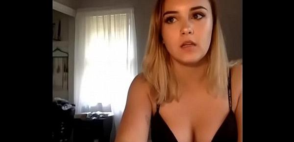  18yo shows her body on cam for the 1st time - more on teenmilfcams.com